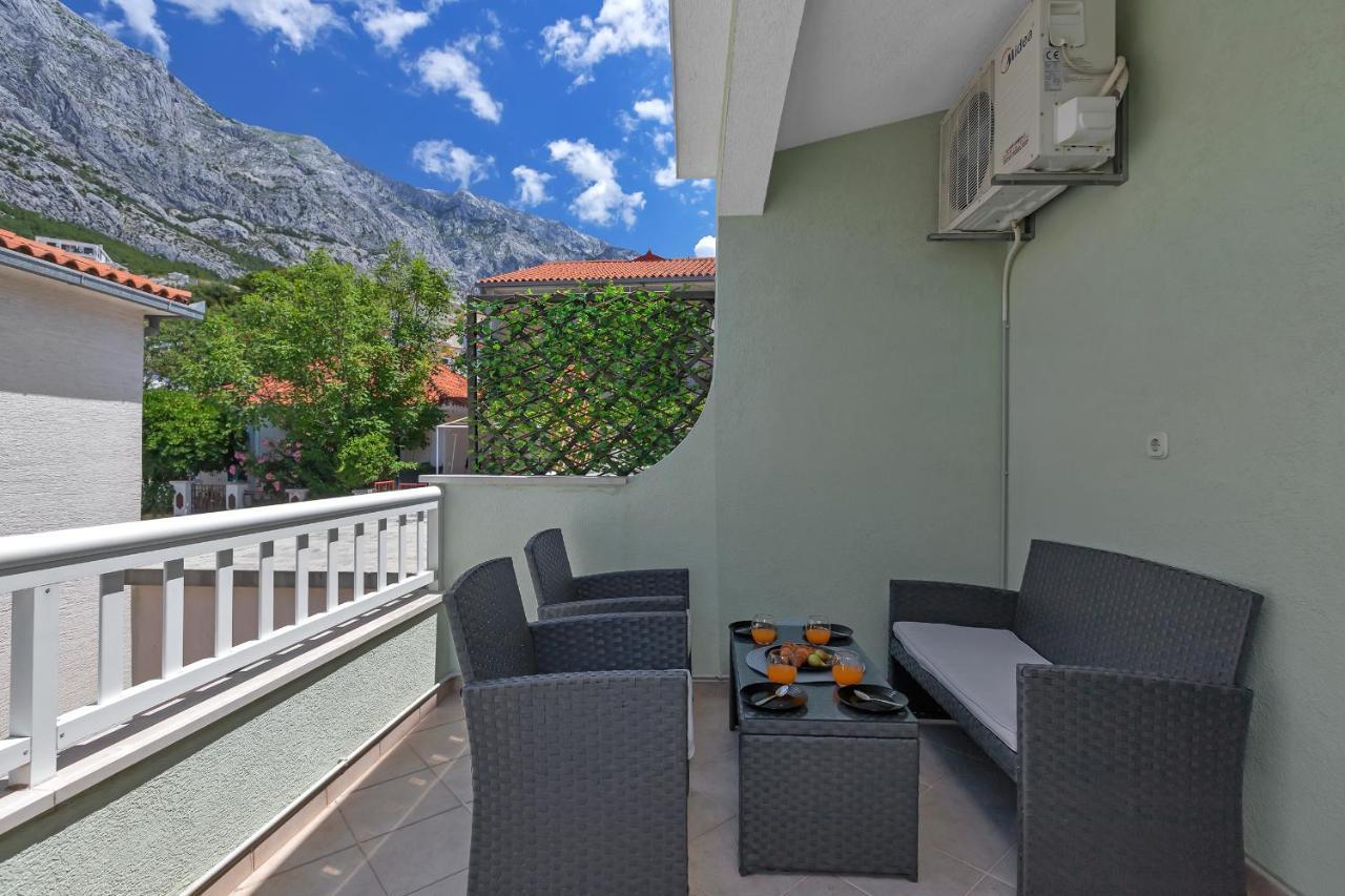 Apartmani Luna Baška Voda Exterior foto